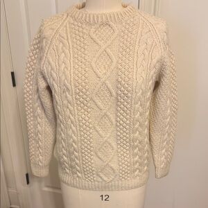 Cozy Cream Cable Knit Sweater